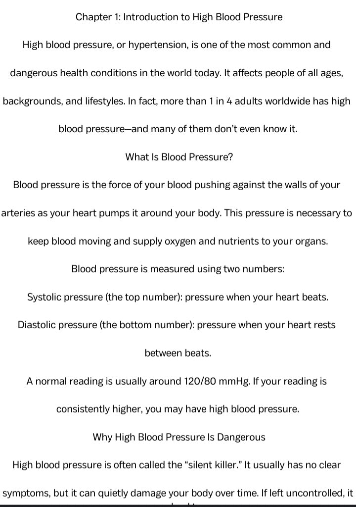 lowering blood pressure with food